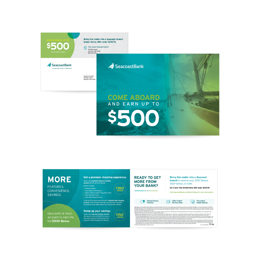 Seacoast Bank Deposits Self-Mailer